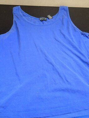 Nucleus Blue Men's Tank Top Size Large